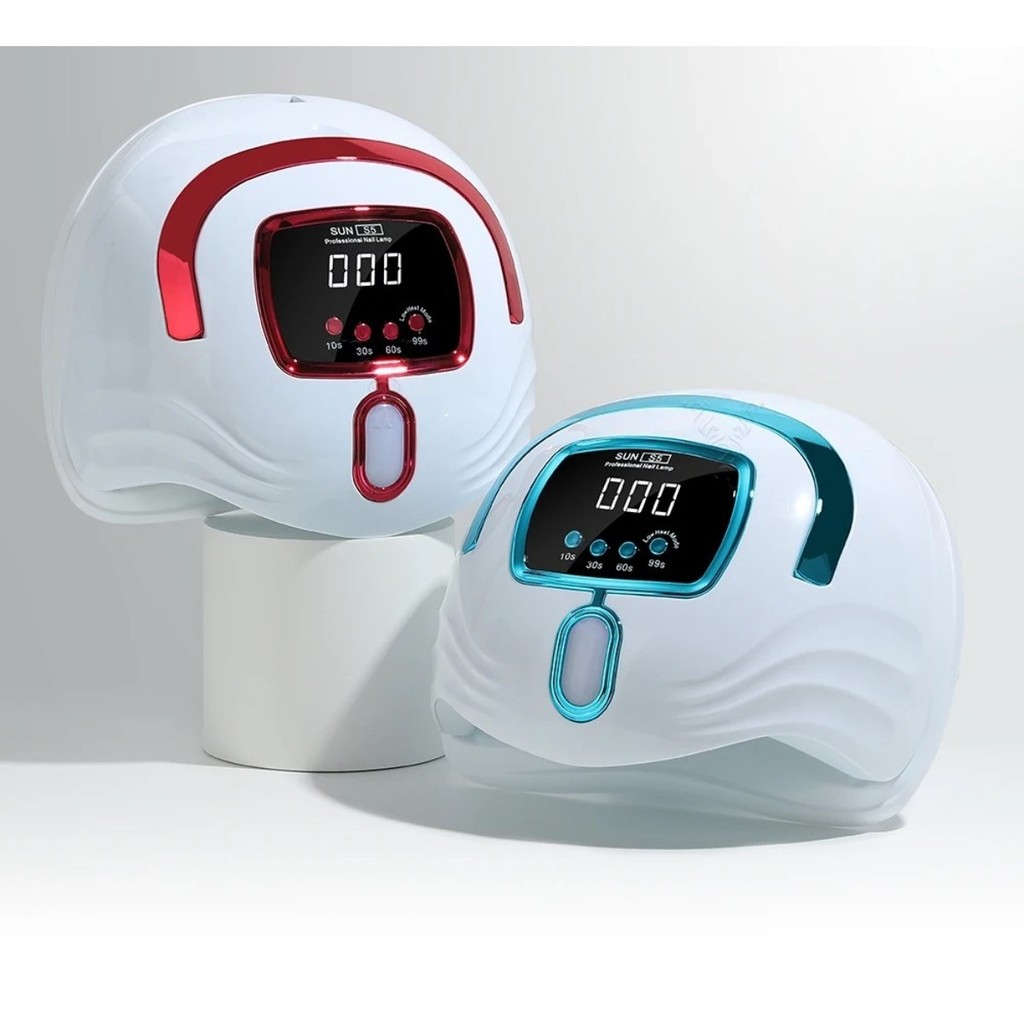 Cabine Sun S5 2 em 1 Bivolt 268w 57 Leds para secar Unhas Acrigel em Oferta na Shopee