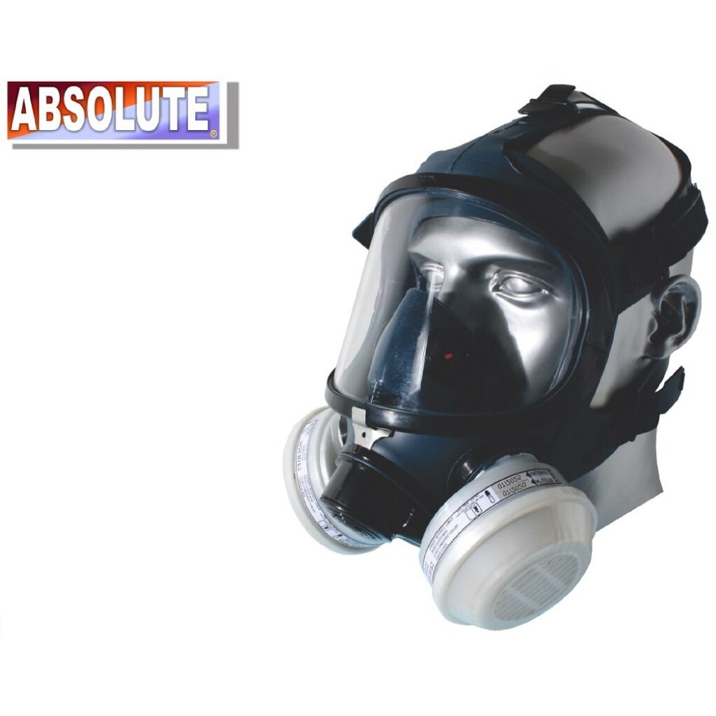 Respirador (Máscara) Facial Air Safety Full Face Sem Filtro Ref. 514929 CA 16774