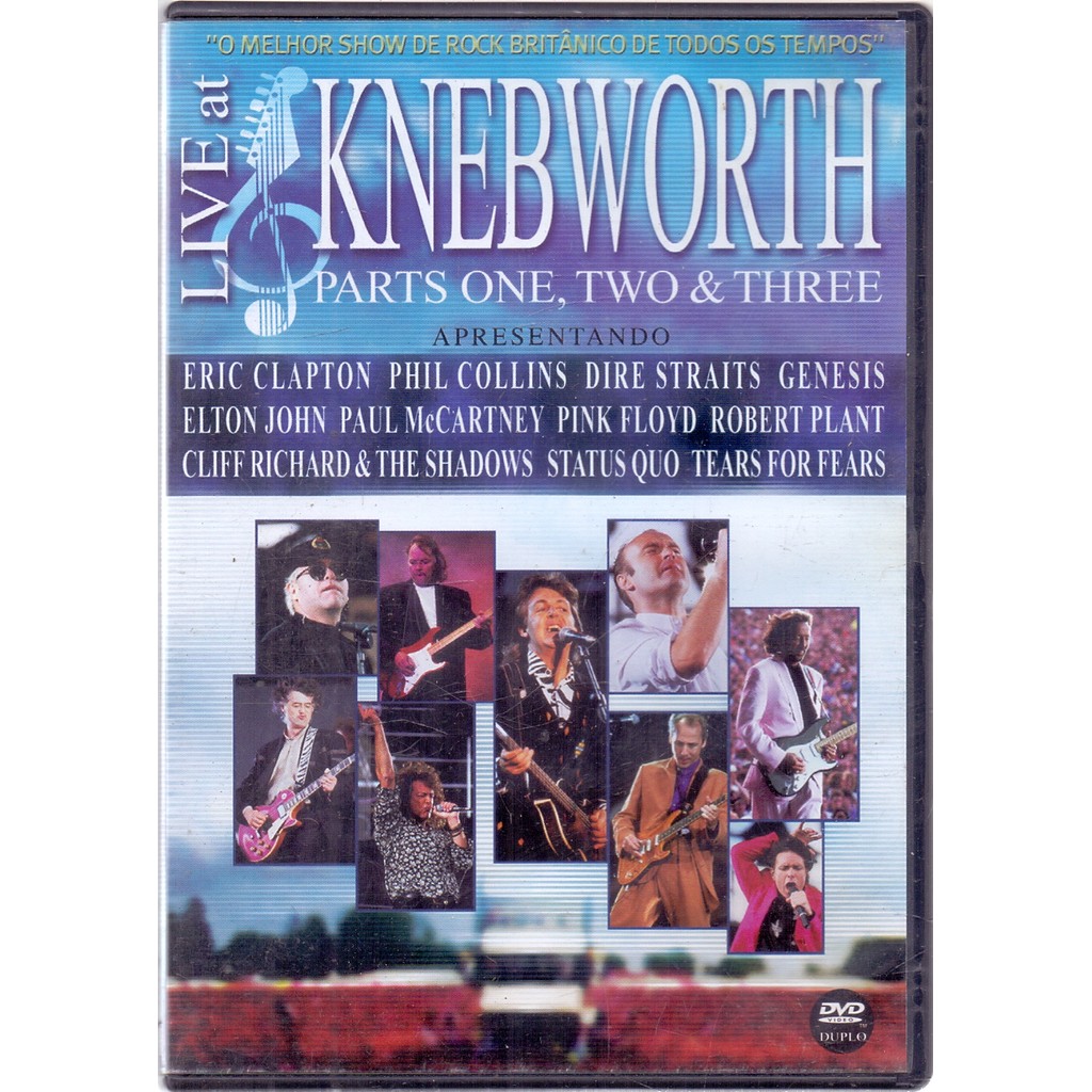 DVD LIVE AT KNEBWORTH / PARTS ONE, TWO & THREE [2]
