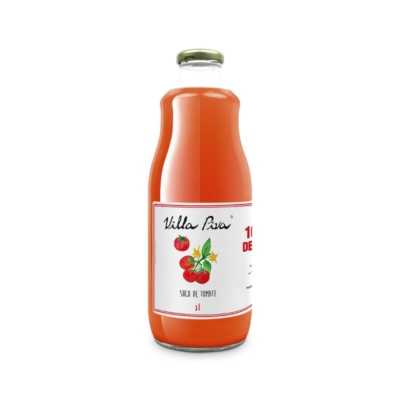 SUCO DE TOMATE CONDIMENTADO VILLA PIVA 1 LITRO em Oferta na Shopee