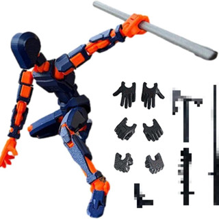 (DIY descompressão brinquedo) 13 conjunta móvel boneca, jogo de montagem, brinquedo do menino em Oferta na Shopee