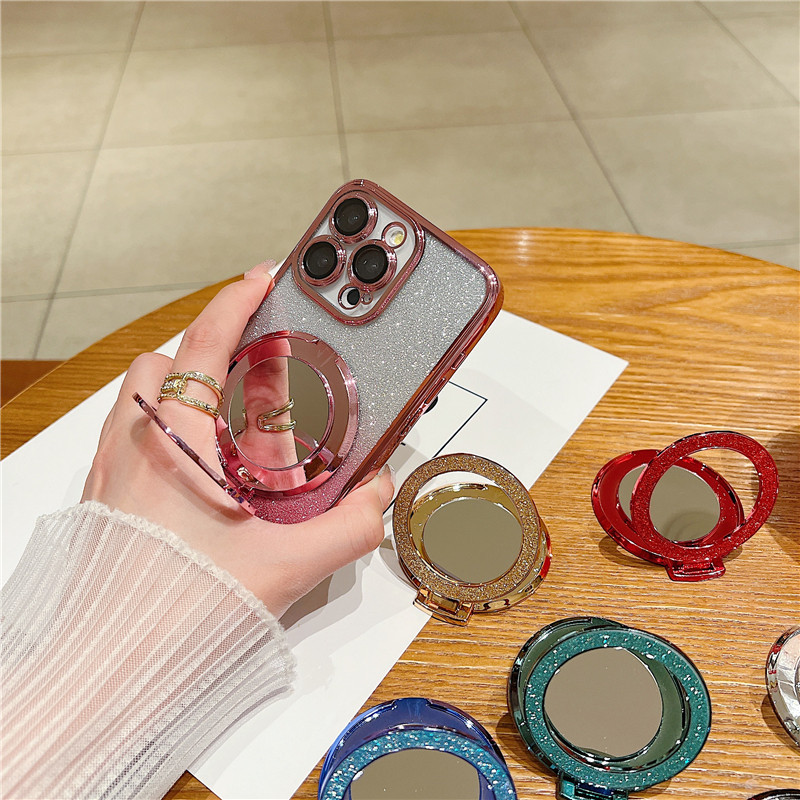 Suporte De Espelho Brilhante É Comum A Todos Os Estilos De Telefones Celulares em Oferta na Shopee