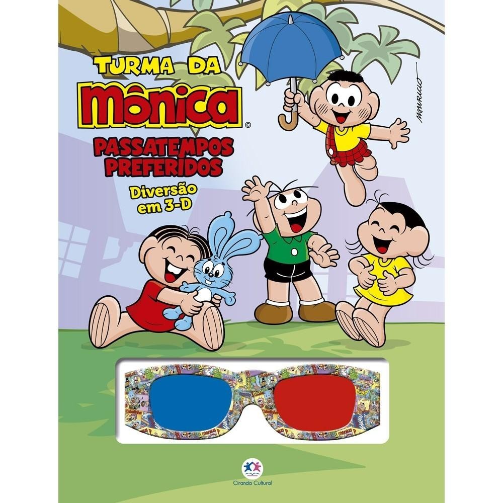 Livro Turma da Mônica - Passatempos preferidos em Oferta na Shopee