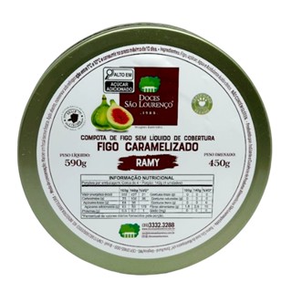 Figo Caramelizado Ramy São Lourenço 590g em Oferta na Shopee
