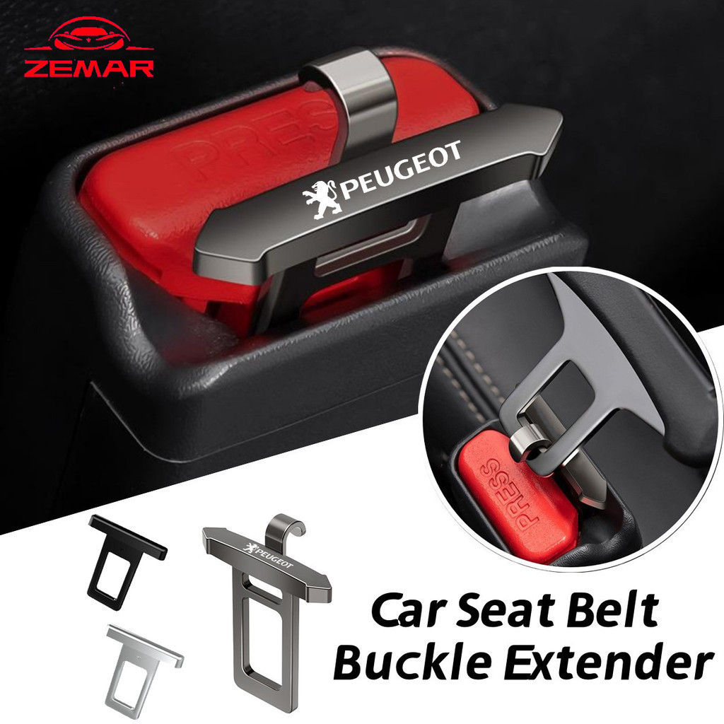 1/2Pcs Mini Cinto De Segurança Para Carro Peugeot Cancelador De Oculto Fivela De Fecho De Silenciador De Alarme 206 208 207 307 308 2008 3008 508 408 5008 406