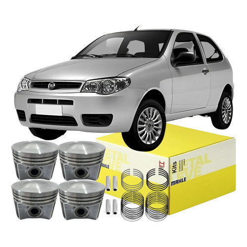 Pistão C/ Anel 0,40 Original Mahle Uno Way Palio Grand Siena