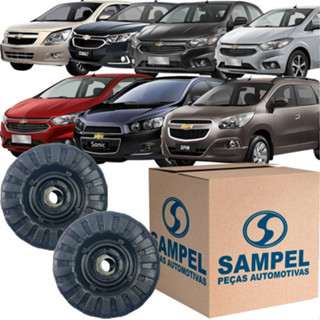 Par Coxim Dianteiro Sampel Onix Sonic Prisma Cobalt em Oferta na Shopee