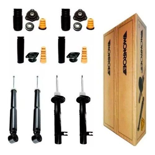 Kit 04 Amortecedor Coxim Ford Ecosport 2002 Á 2012 - Spare Parts and Accessories for Vehicles