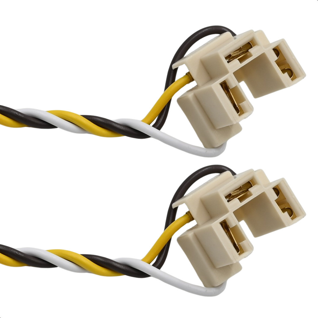 Kit 2 Plug Chicotes da Lâmpada Farol Universal H4 e H5
