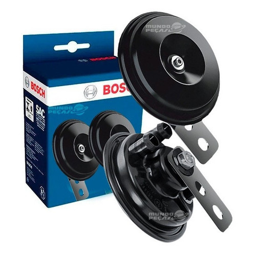 Buzina Paquerinha Bosch 12v Pb9 Grave E Agudo Original Par