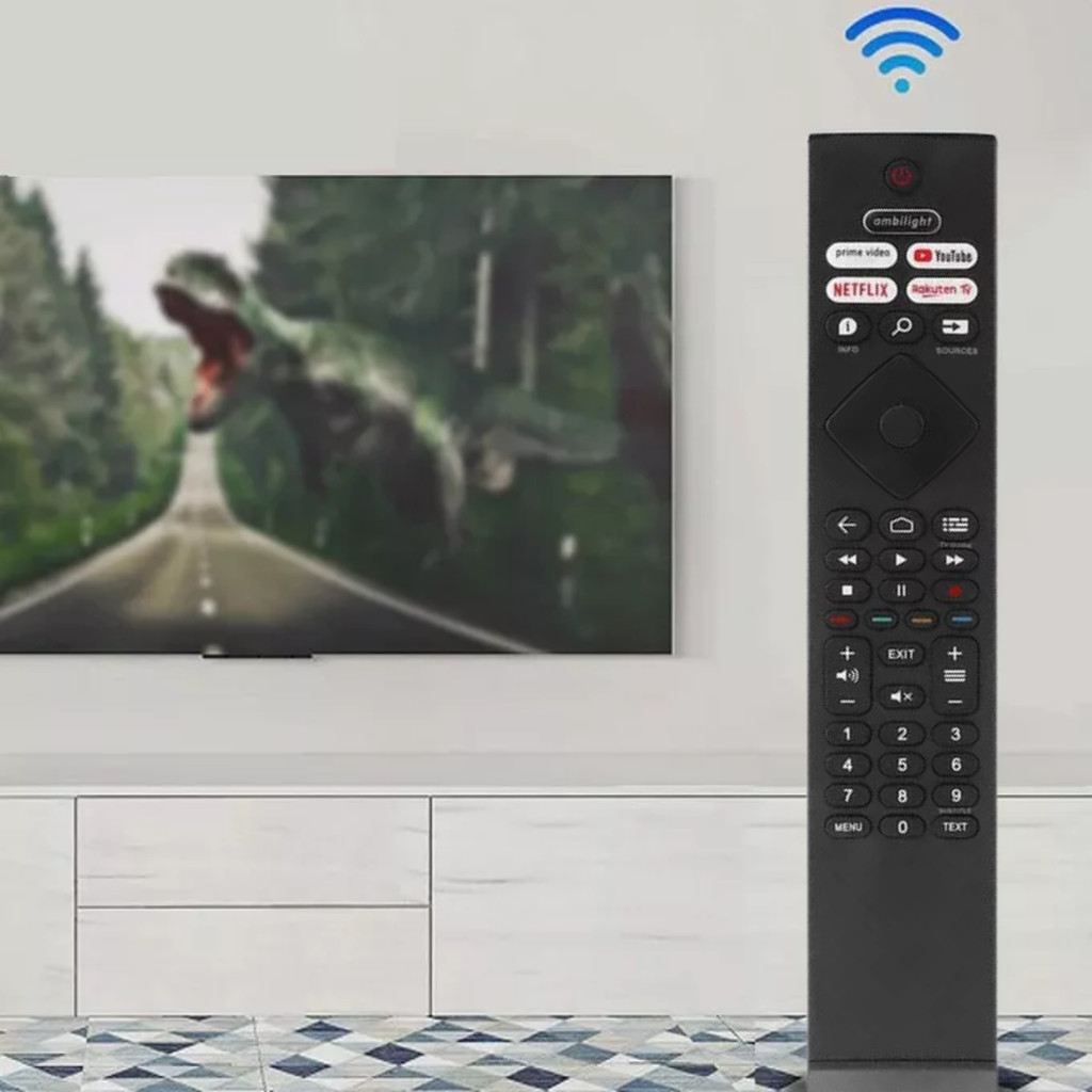 Controle Remoto Para Philips 4k Tv  Android  Serie 7900 Ambilight Entretenimento