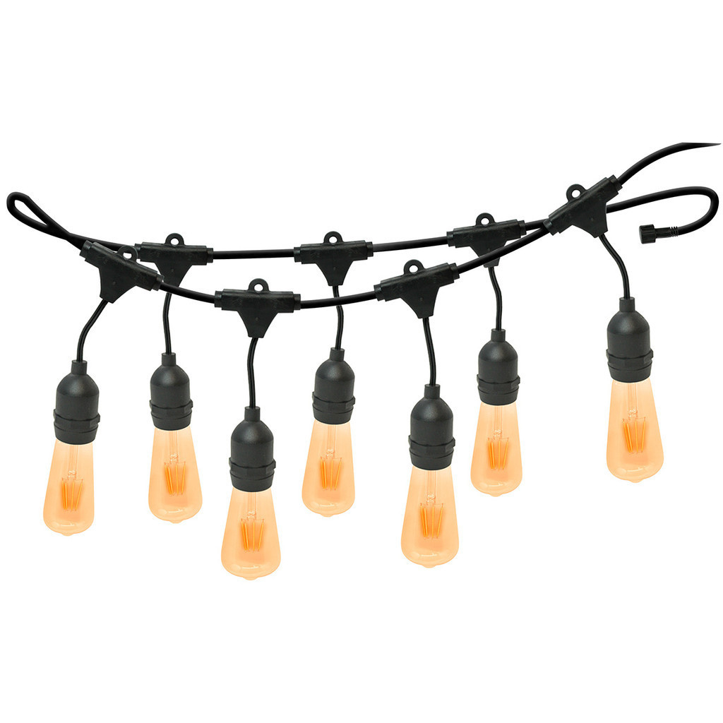Varal de Luzes 20 M Bocal E-27 Bivolt Sem Lampadas Foxlux - Home & Living