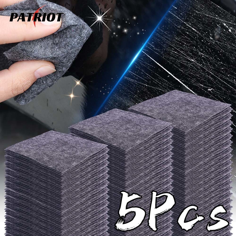 5 Pcs Pano De Restauração De Pintura De Carro-Toalhetes Removedores De Arranhões Limpeza Nano Sparkle-Acessórios De Poli