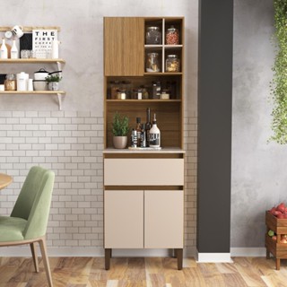 Armário Kit Cozinha com 3 Portas, 1 Gaveta Ac4311 em Oferta na Shopee