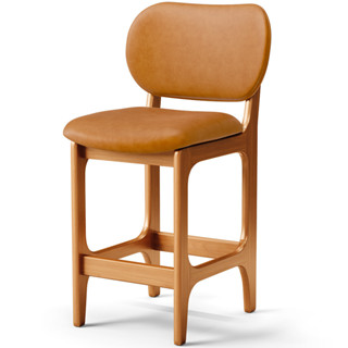 Banqueta Baixa Bar Cozinha E Sala De Jantar Fixa Betta L02 Imbuia Couríssimo Whisky - Lyam Decor em Oferta na Shopee