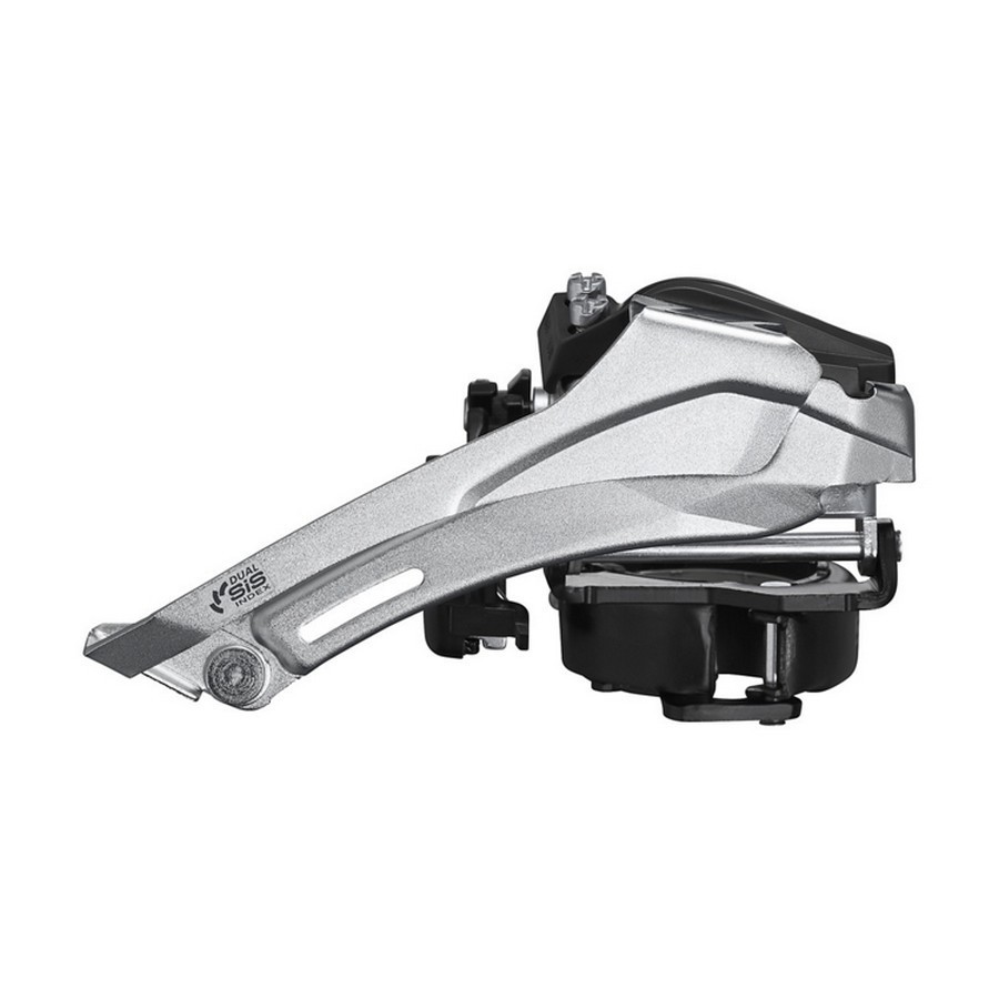 CÂMBIO DIANTEIRO SHIMANO TOURNEY FD-TY710 TOP SWING 2X7/8V - ABRAÇADEIRA BAIXA - COROAS 46/30D em Oferta na Shopee