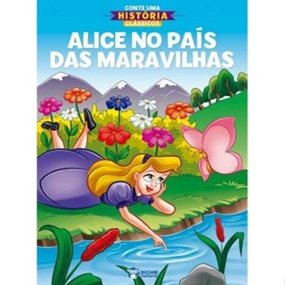 Conte Uma História Clássicos - Alice no País das Maravilhas em Oferta na Shopee