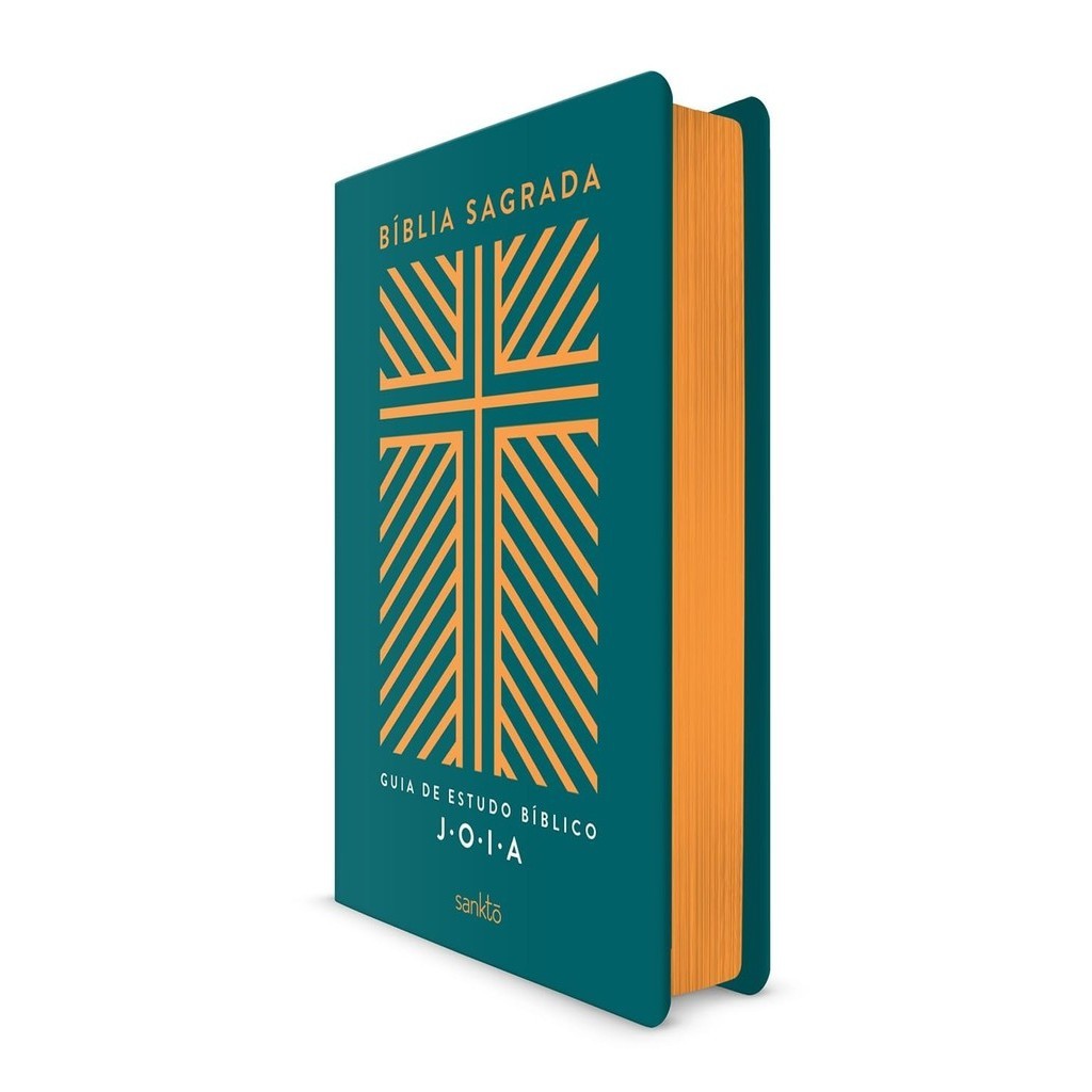 Bíblia Sagrada | Com Guia De Estudo Biblico J.O.I.A | NVT | Letra Normal | Capa Verde — imagem 2 de 2