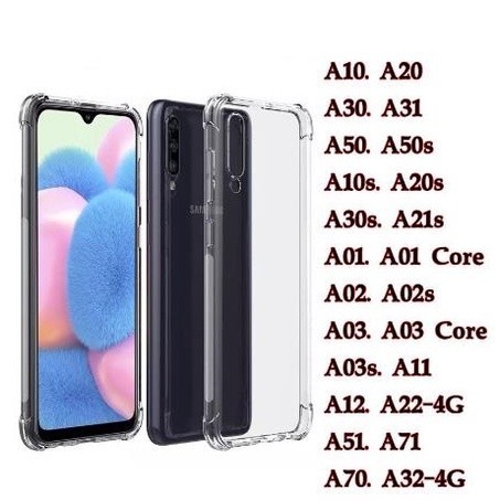Capa Capinha Transparente TPU Anti Shock Impacto Samsung Galaxy A10/M10/A10s/A20/A20s/A30/A30s/A50/A50s/A70