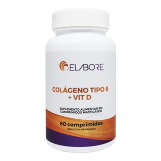 COLÁGENO TIPO 2 + VITAMINA D ELABORE COM 60 COMPRIMIDOS em Oferta na Shopee