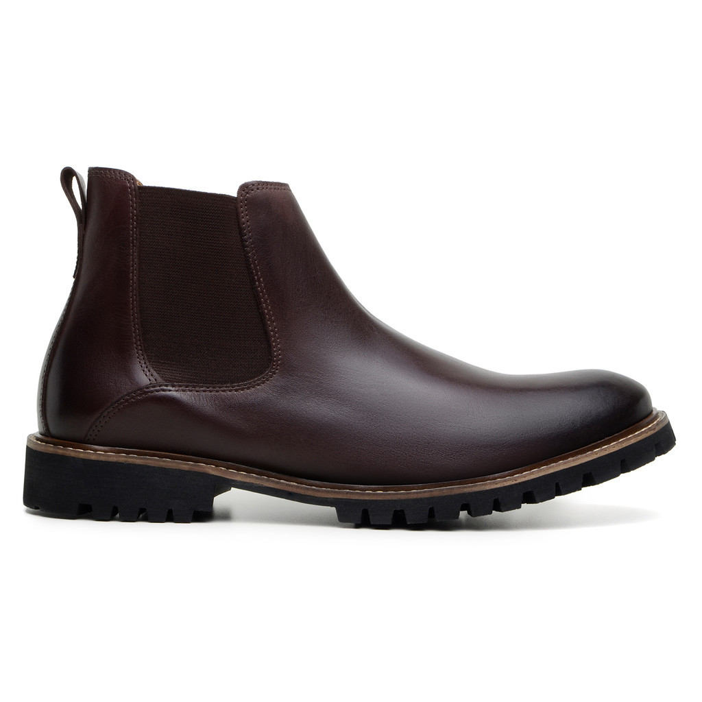 Bota Masculina Ravena Chelsea Chocolate em Oferta na Shopee