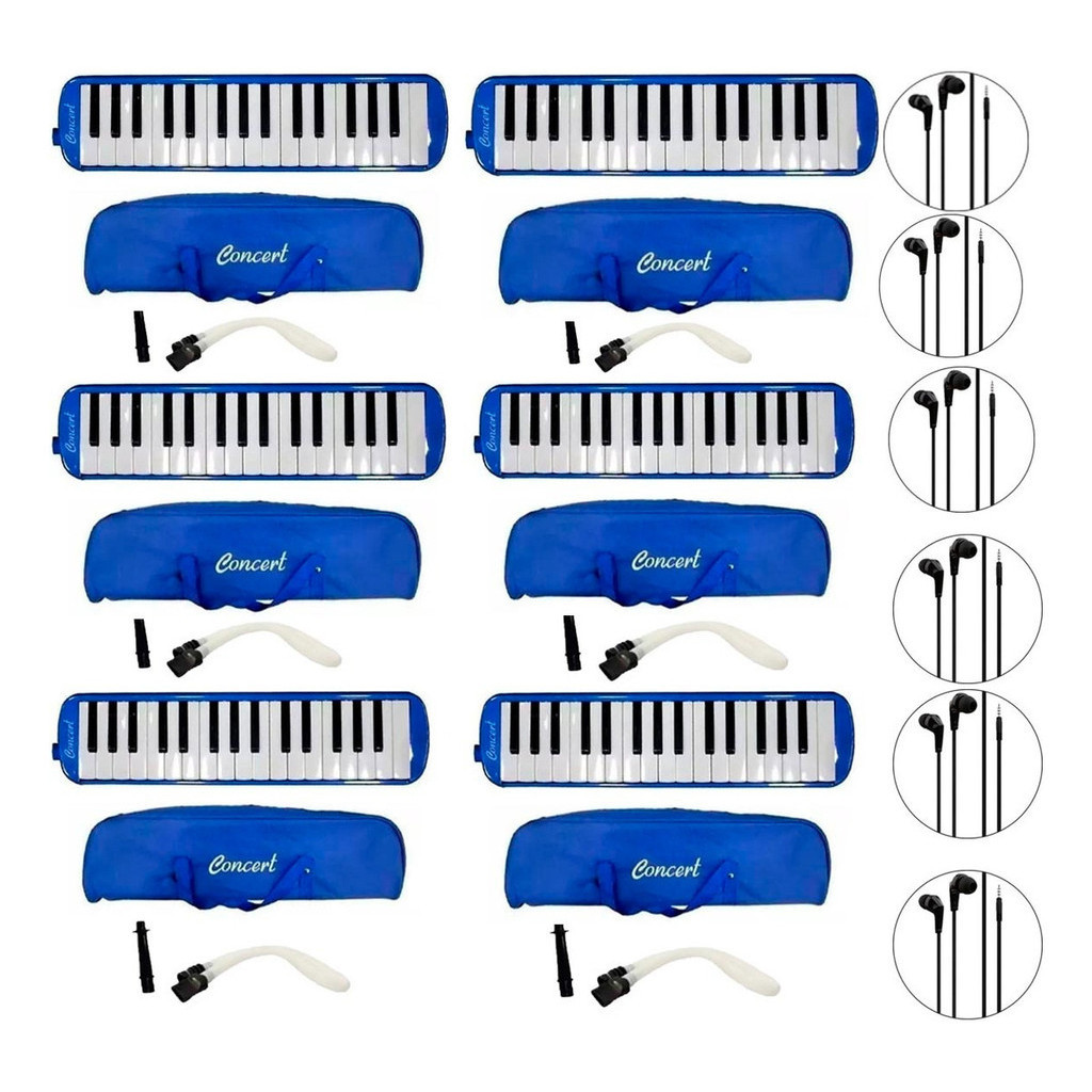 Escaleta Concert Strinberg 32 Teclas Capa Kit 06 Cores