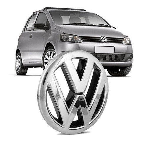 Emblema vw simbolo logotipo grade dianteira Fox 2010 2011 2012 2013 2014 2015