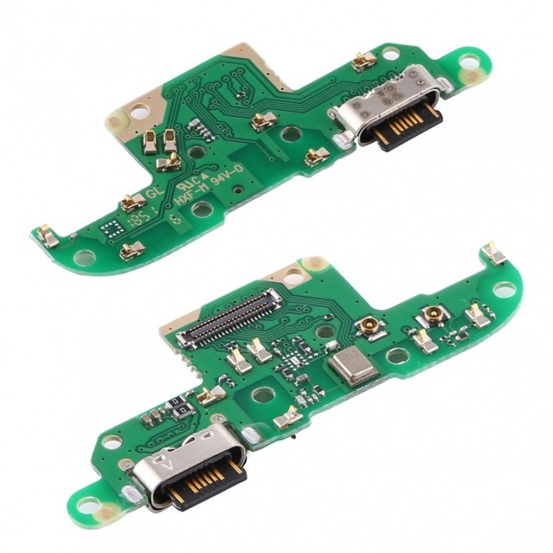 Placa Conector de Carga Compatível Moto G8 Power XT-2041 – Dock USB Turbo | Peça Nova Reposição