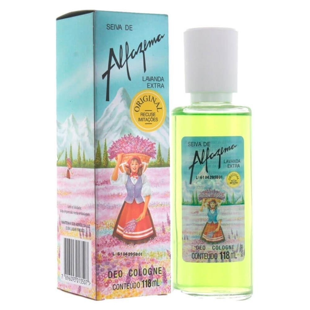 SEIVA DE ALFAZEMA COLÔNIA COM 118ML em Oferta na Shopee