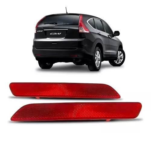 Refletor Parachoque CRV 12 13 14 2012 2013 2014 Depo