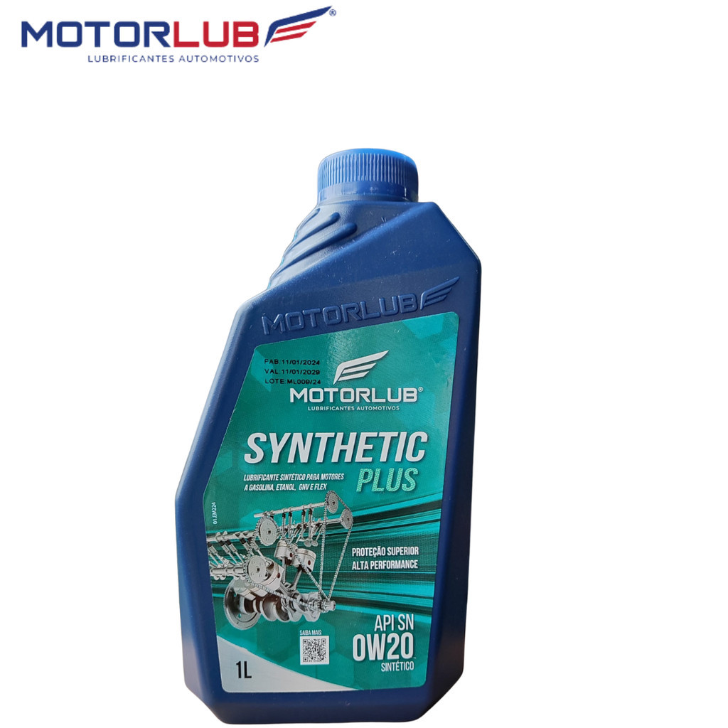 ÓLEO 0W20 SINTÉTICO API SN (1LITRO)