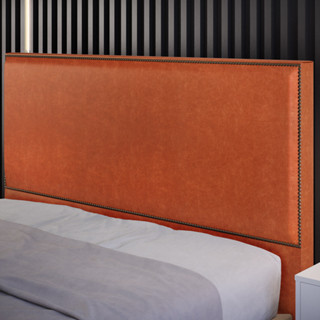 Cabeceira Cama Box Casal Com Tachas 140 cm Vicenza L02 Couríssimo Camel - Lyam Decor em Oferta na Shopee