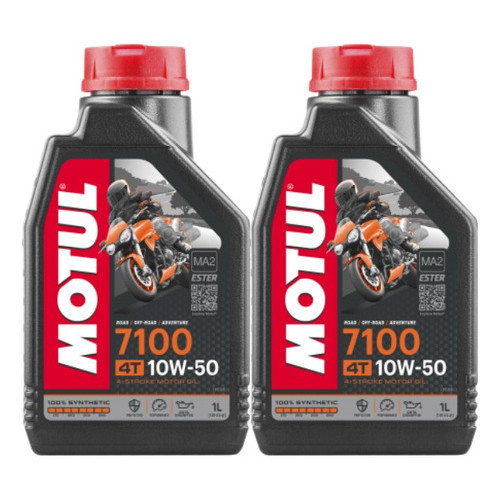 KIT MOTUL 7100 10W-50 4T 2 LITROS em Oferta na Shopee
