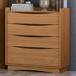 Cômoda 4 Gavetas Canela - Kappesberg em Oferta na Shopee