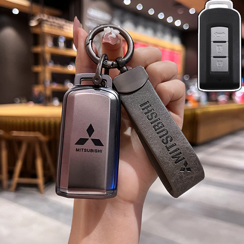Capa Para O Estojo Com Chave Remota Mitsubishi L200 ASX Outlander Eclipse Cross Pajero Sport Lancer em Oferta na Shopee