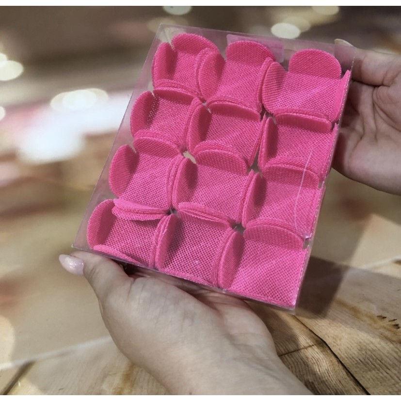 50~250 Forminhas Para Doces Finos Tela Escócia Rosa Neon - Home & Living