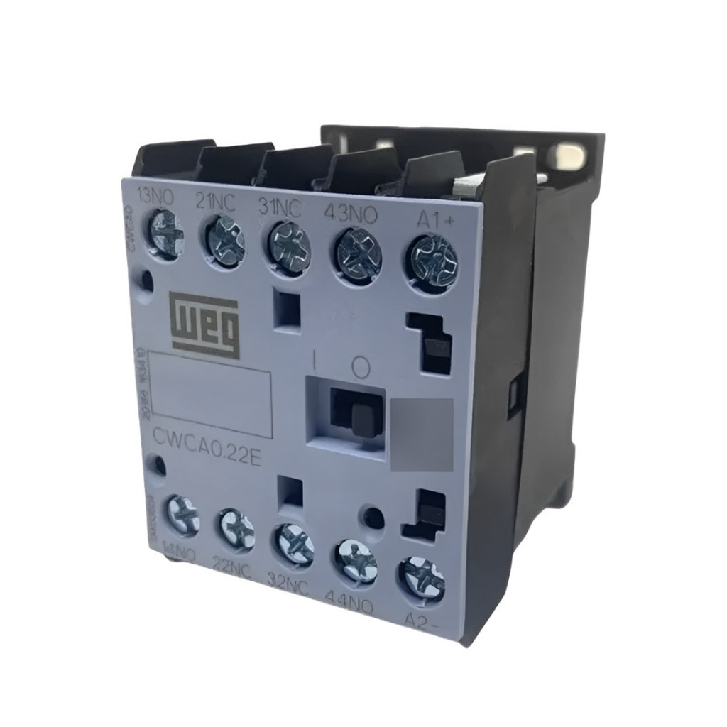 WEG Mini Contator Auxiliar Cwc 24VCC 10A 2NA 2NF