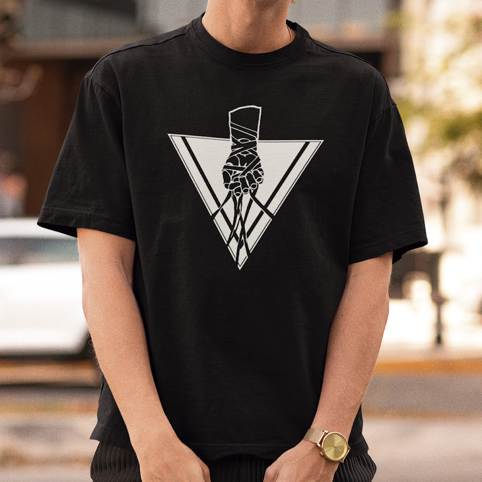 Camiseta Oversized Armored Core 6 Walter Emblema T Shirt