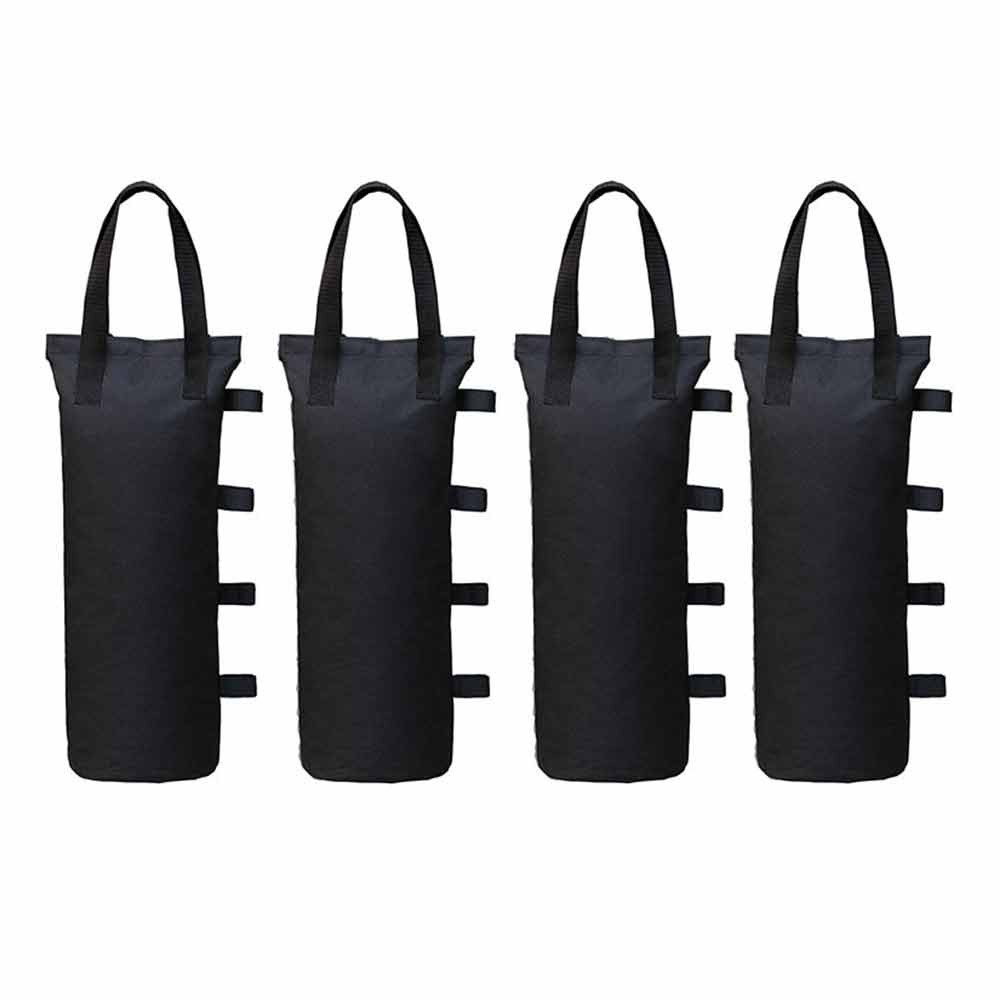 4Pcs Gazebo Sand Bags Polyester Fabric Weighted Feet Bag Camping Equipment Outdoor Accessories for Tent Umbrella em Oferta na Shopee