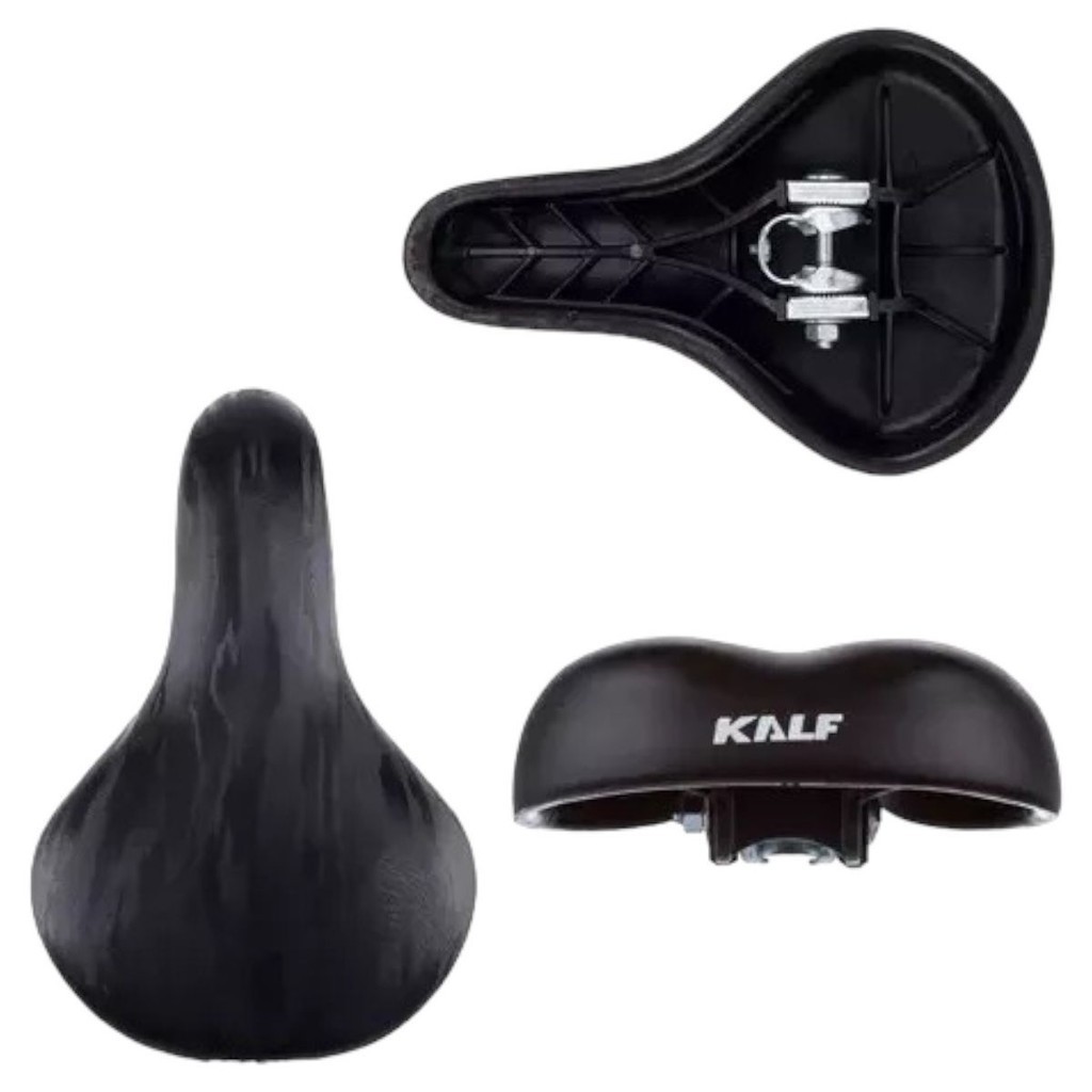 Banco Selim Mtb Mod 308f Slight Preto - Macio E Confort Bike