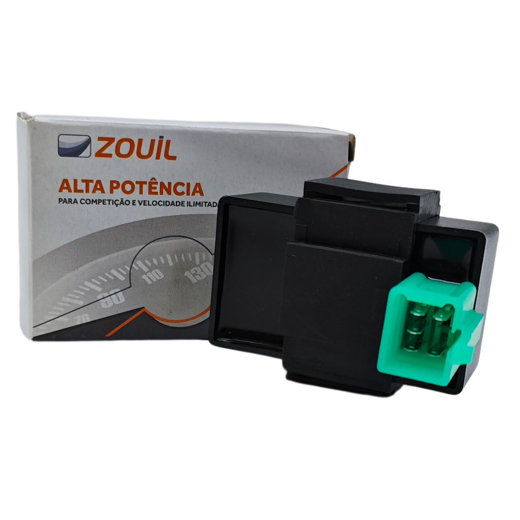CDI MÓDULO DE IGNIÇÃO DAFRA SUPER 100 / SHINERAY XY 50 Q 2008 ATÉ 2014 ZOUIL