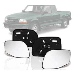 Lente Retrovisor Ranger 98 99 00 01 02 03 04 Com Base