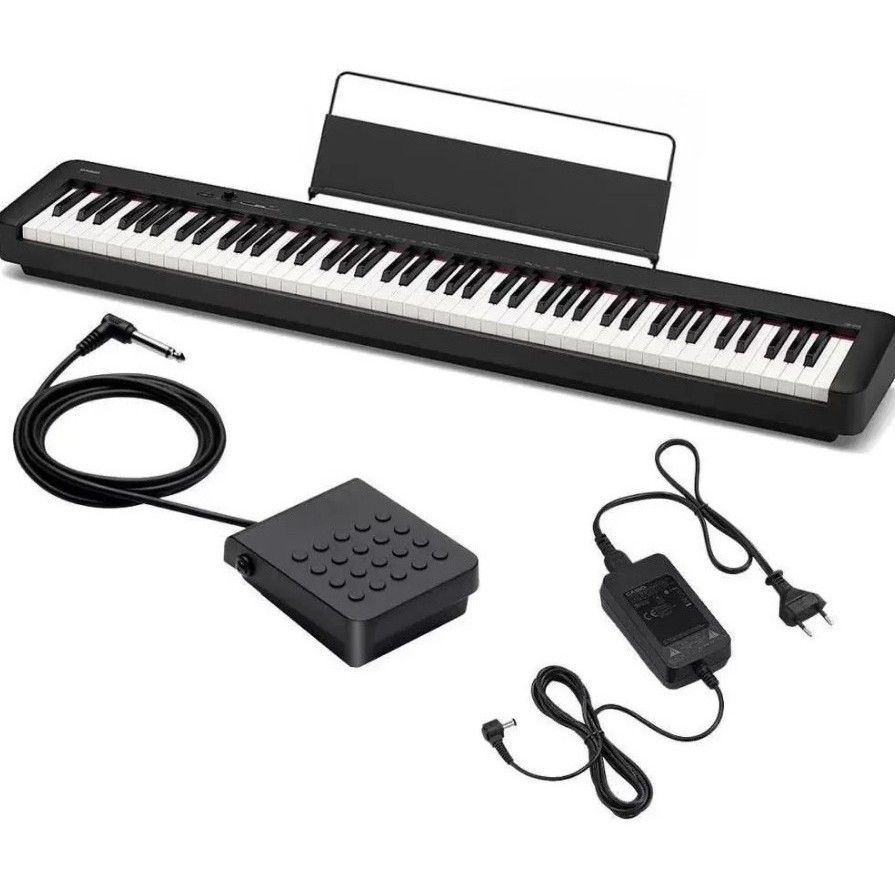 Piano Digital Casio Cdp-s110 88 Teclas Com Pedal E Fonte
