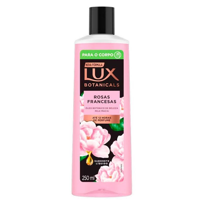 Sabonete Líquido Lux Botanicals Rosas Francesas 250ml em Oferta na Shopee