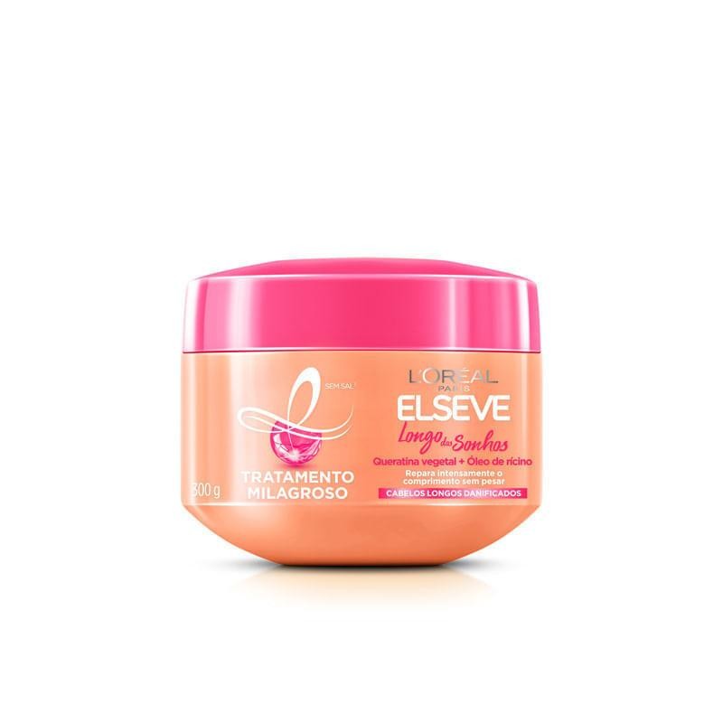 Creme de Tratamento Elseve Longo dos Sonhos 300g em Oferta na Shopee