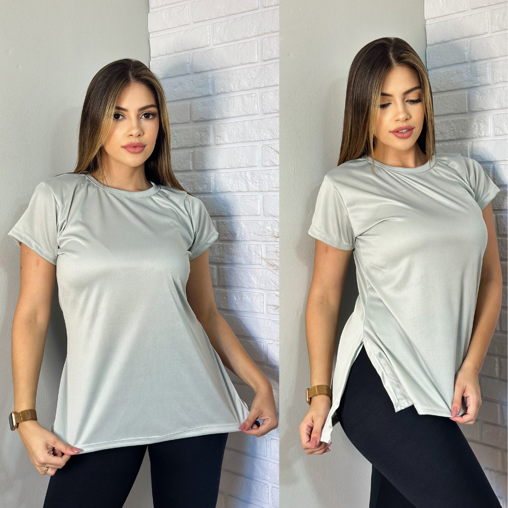 2 Blusas Academia Dry Fit Camisa Caminhada Musculação Treino camiseta tapa bum bum Feminina em Oferta na Shopee