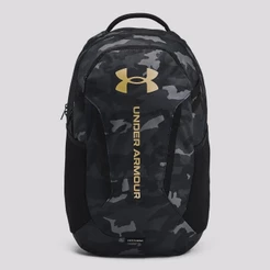 Mochila Under Armour Hust 6.0 Preto Camuflado