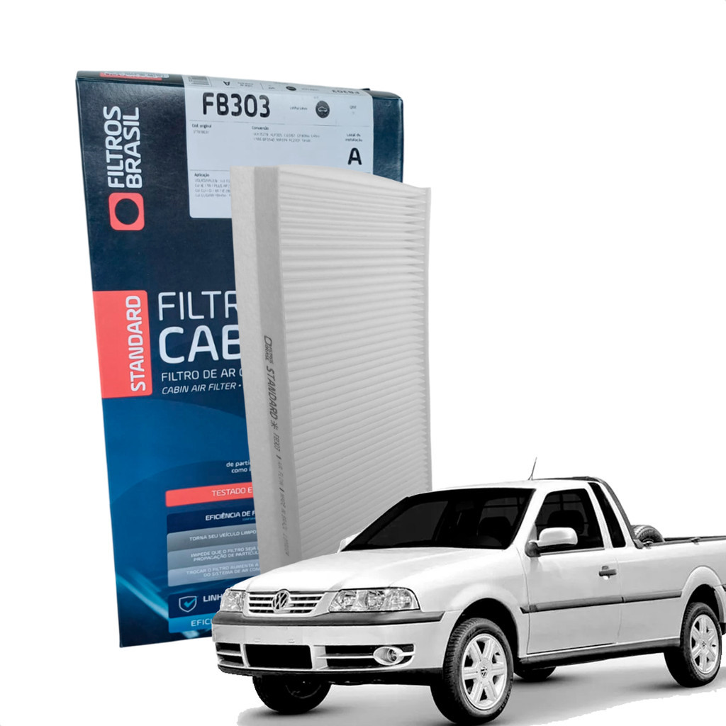 Filtro Ar Condicionado Fb303 Para Gol Parati Saveiro G3 G4 1998 Até 2008 em Oferta na Shopee