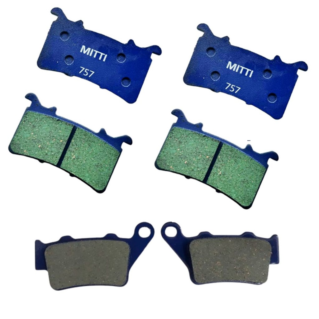 KIT PASTILHA DE FREIO BMW S 1000 RR-M CARBON ANO 2021 2022 2023 2024 2025 MITTI