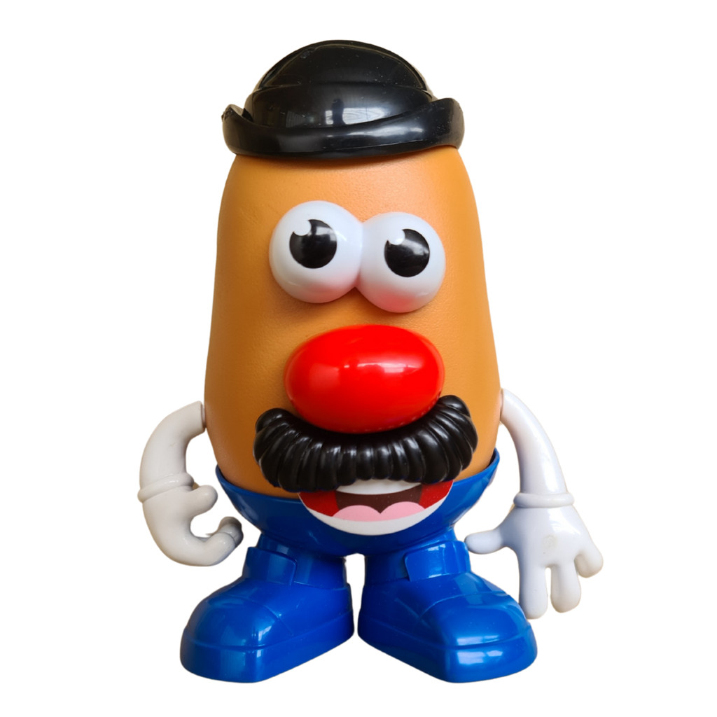 boneco mr potato sr batata cabeça de ovo